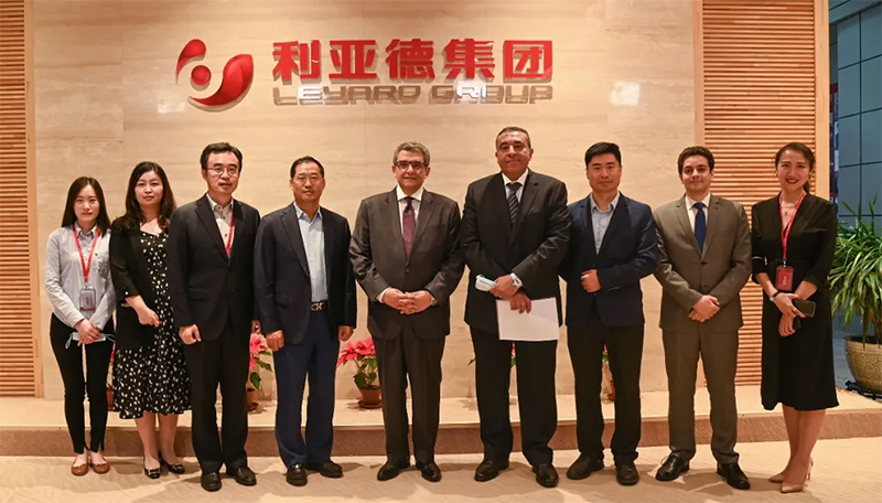 埃及驻华大使一行莅临旋乐吧集团考察交流